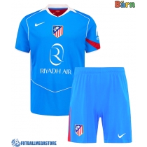 Fotballdrakt Barn Atletico Madrid Tredjedraktsett 2025-26 Kortermet (+ Korte bukser)